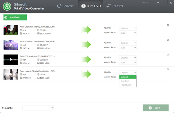 Adjust DVD Settings