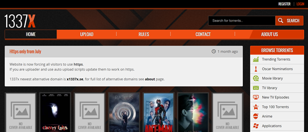 1337X is one of 6 Best KickAss Torrent Alternatives (Kat) 2018