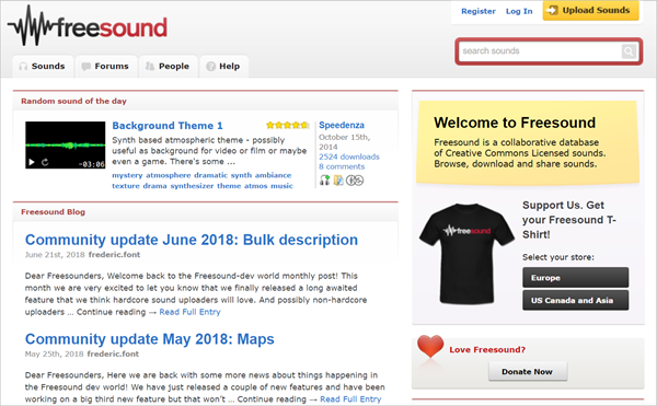 FreeSound is one of the Top 12 Sites to Download Full Music Albums for Free 2019.