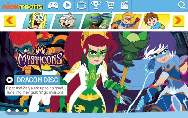 Nick Toons is one of the Top 8 Websites to Watch Cartoons/Anime Online.