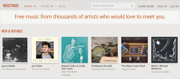 NoiseTrade is one of the Top 12 Sites to Download Full Music Albums for Free 2019.