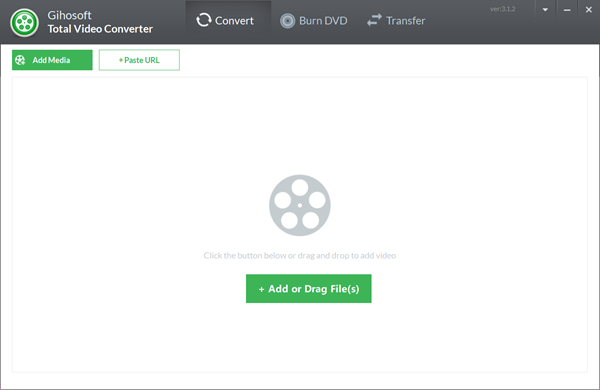 Gihosoft Total Video Converter is a professional all-in-one video tool.