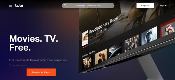 Tubi TV is one of the Top 12 Best Sites to Watch TV Series Online for Free 2019.