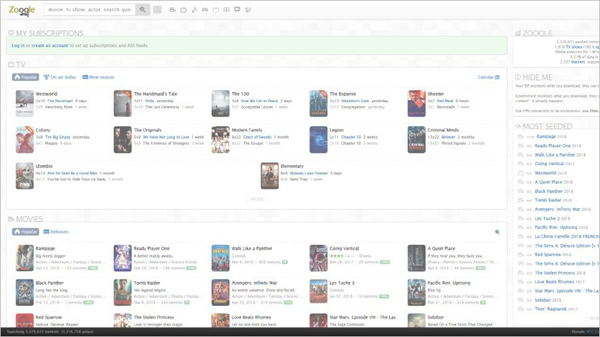 Zooqle is one of 6 Best KickAss Torrent Alternatives (Kat) 2018