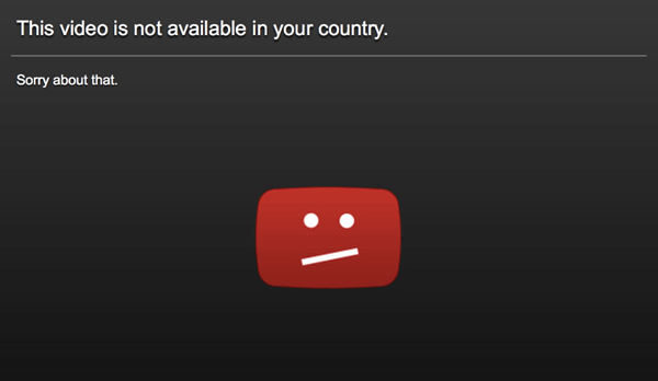 Blocked YouTube Videos in Your Country