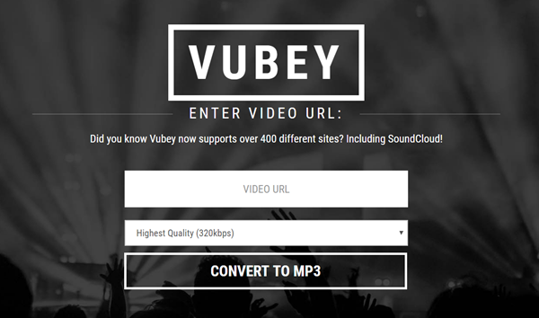 Vubey is one of the top 8 Best YouTube to MP3 Converters of 2018.