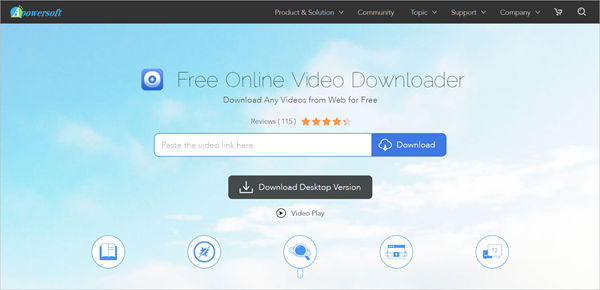 Free Online Video Downloader is one of the top 10 Best Free YouTube Downloader Online 2018.