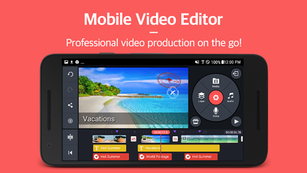 KineMaster is one of the 5 Best Free Video Editing Software for Chromebook.