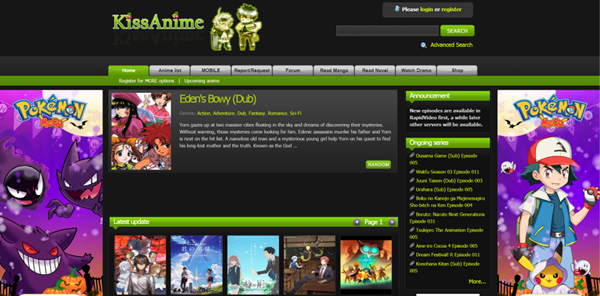 KissAnime.ru is best sites to Watch English Dubbed Anime.