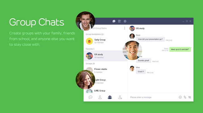 LINE is one of the best free Video Calling Software & Apps for Windows.