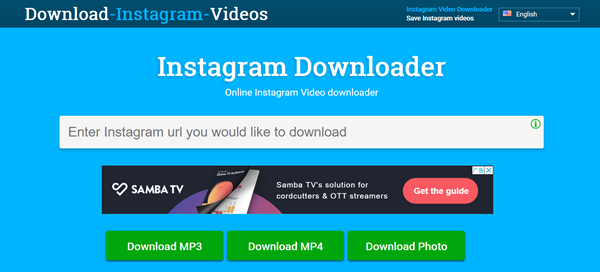 how to download videos from Instagram online