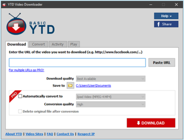 YTD Video Downloader is best 4K Downloaders to Download 4K Videos from YouTube.