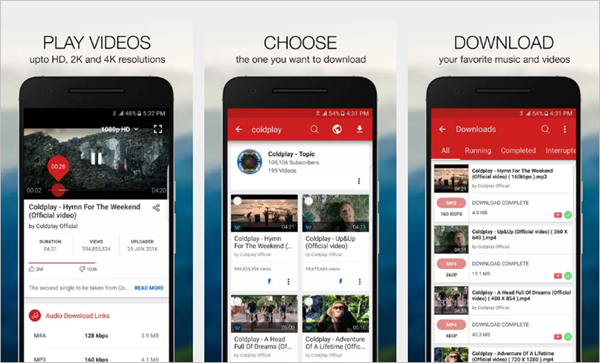 Top 5 Best Free Youtube Video Downloader For Android Top 5 Best Free Youtube Video Downloader For Android